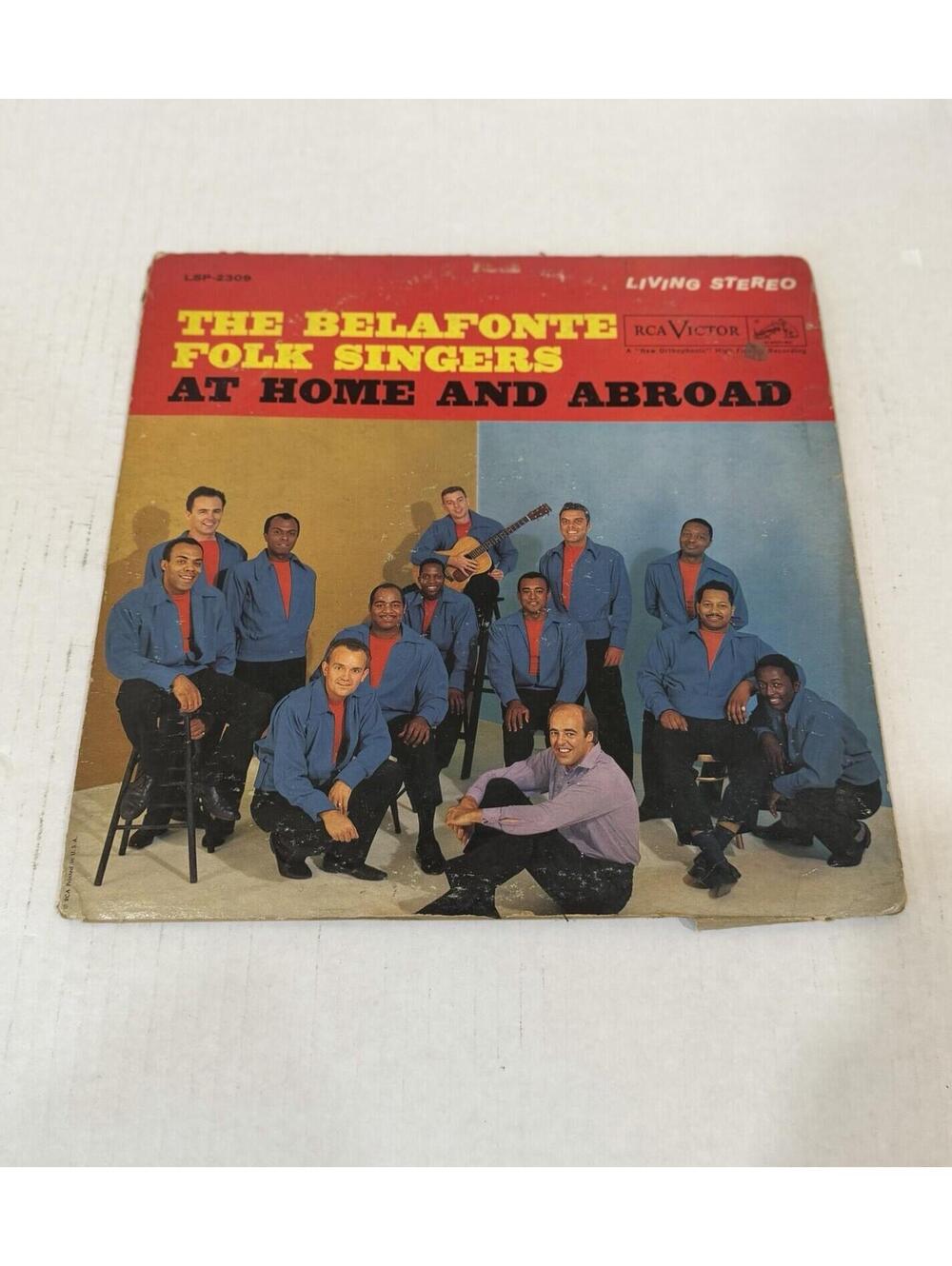 The Belafonte Folk Singers at Home and Abroad - RCA Victor Records  1961